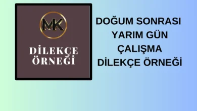 dilekce ornegi 1