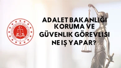 Adalet Bakanlığı Koruma ve Güvenlik Görevlisi Ne İş Yapar 2025